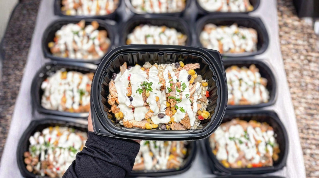 High-Protein Meal-Prep Chicken Burrito Bowl (42g Protein)