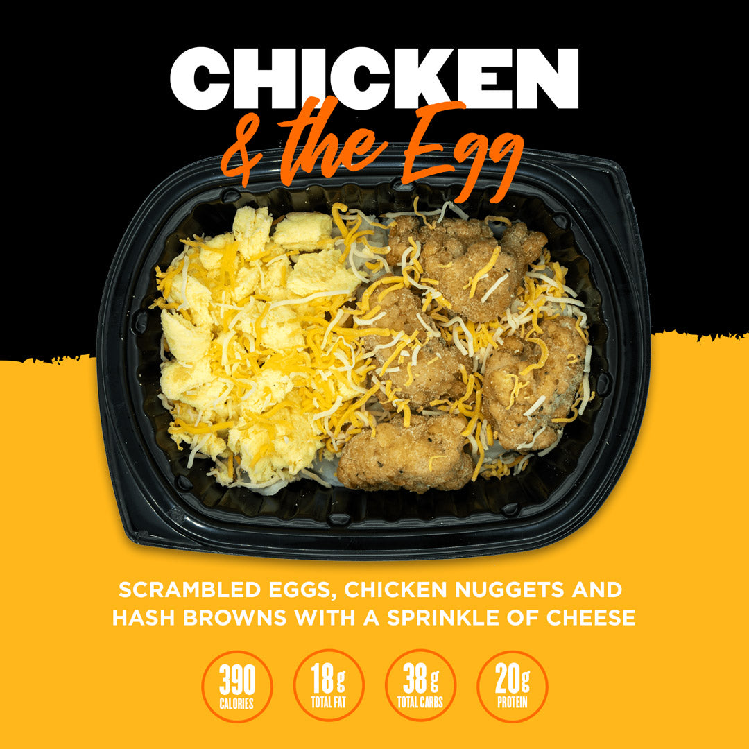 Clean Eatz Kitchen Wholesale Bulk Weight Loss Meal Delivery Breakfast Meals Chicken & The Egg