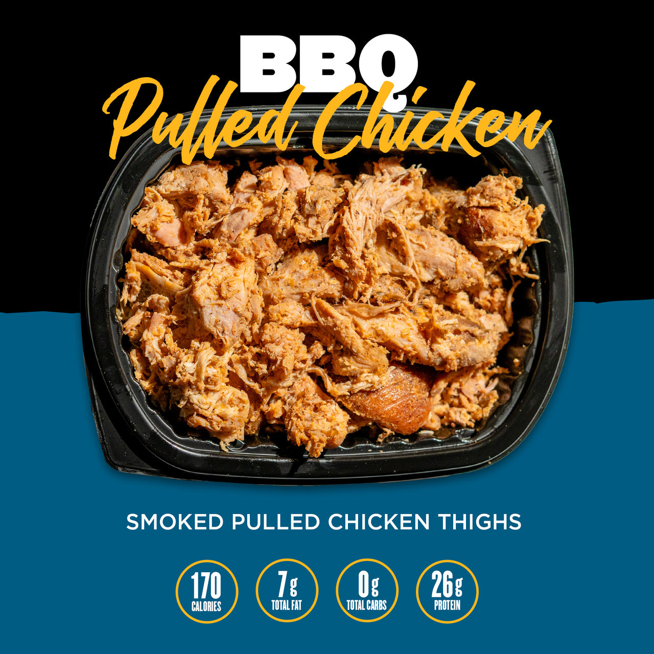 BBQ Pulled Chicken (16oz)