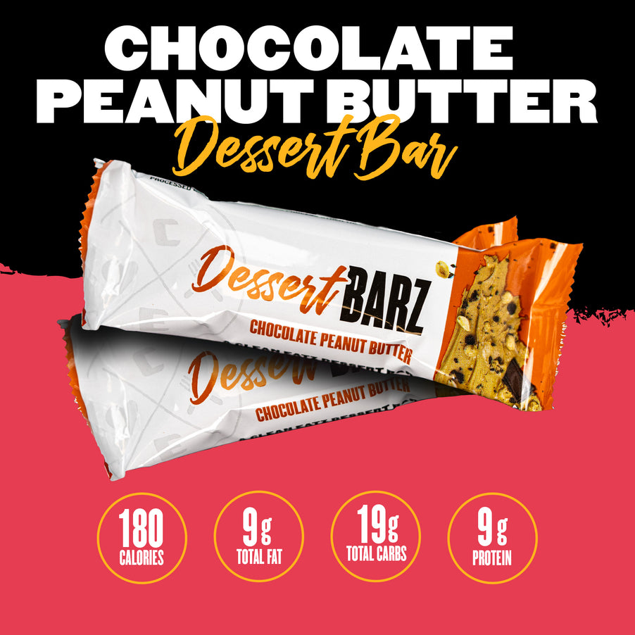 Clean Eatz Chocolate Peanut Butter Protein Granola Dessert Bar