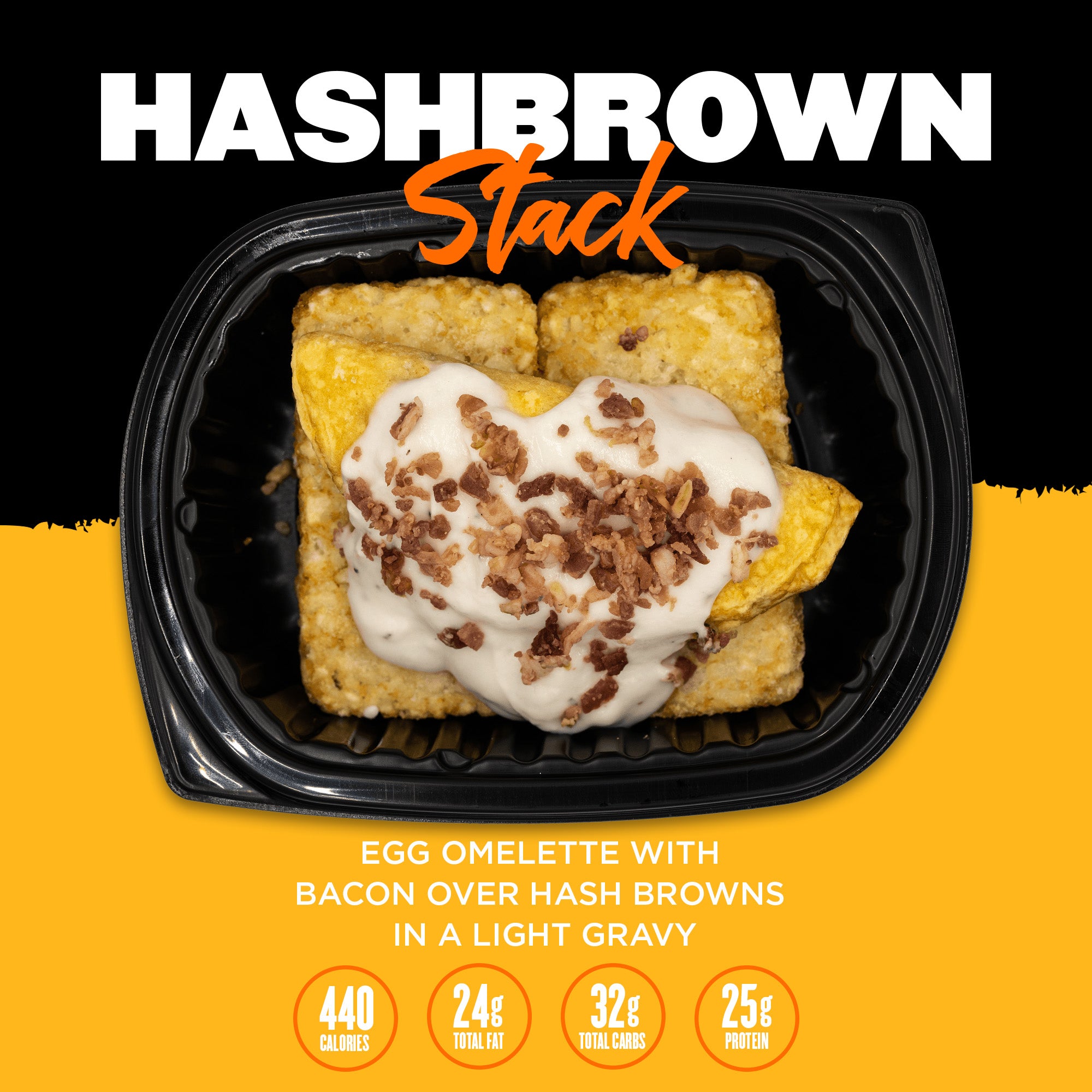 Clean Eatz Kitchen Wholesale Bulk Weight Loss Meal Delivery Breakfast Meals Hashbrown Stack
