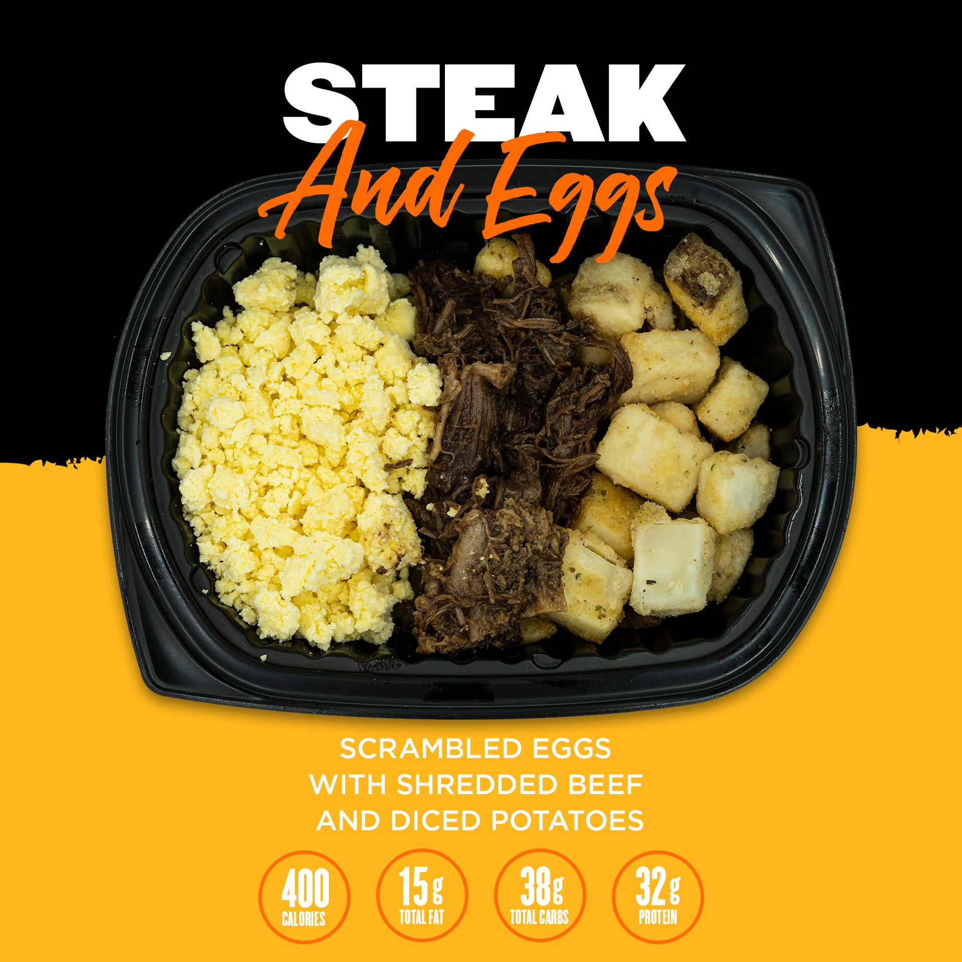 Clean Eatz Kitchen Breakfast Wholesale Bulk Breakfast Box Delivery Steak & Eggs