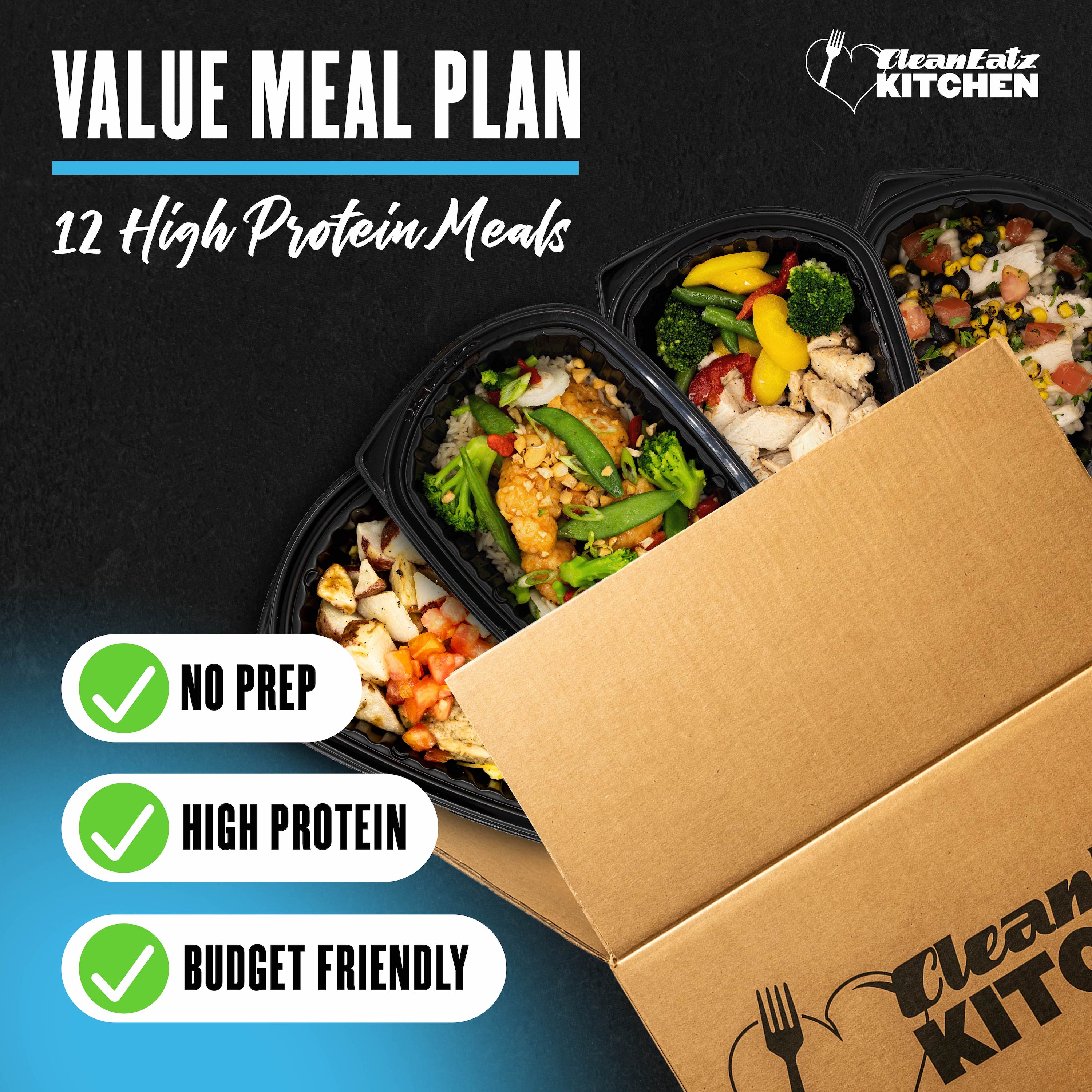 Clean Eatz Kitchen Value Box Affordable Meal Plan Delivery