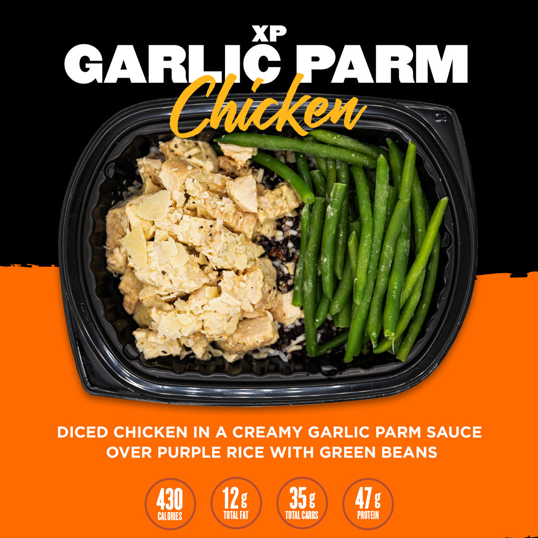 Clean Eatz High Protein Healthy Meal Delivery Weight Gain Meals June Garlic Parm Chicken