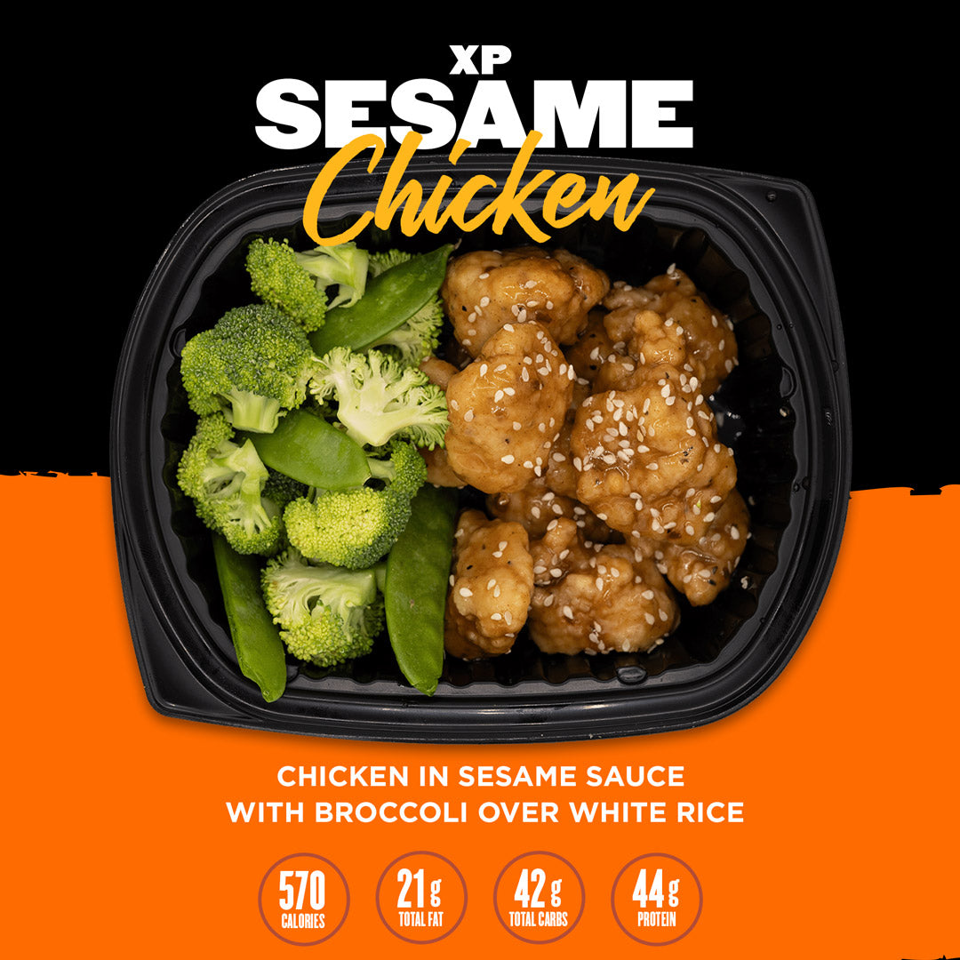 Clean Eatz High Protein Healthy Meal Delivery Weight Gain Meals June Sesame Chicken