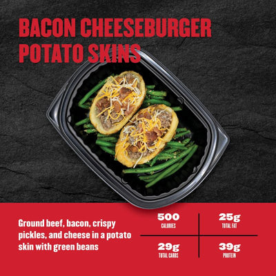 Clean Eatz Kitchen Bacon Cheeseburger Potato Skins Bundle Product
