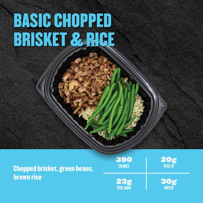 Clean Eatz Kitchen Basic Chopped Brisket & Rice Bundle Product