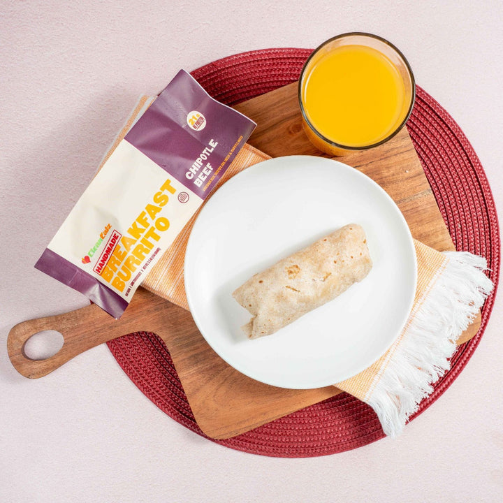 High Protein Breakfast Burritos