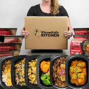Clean Eatz Wholesale Hall of Fame Meal Delivery Box featuring a variety of meals