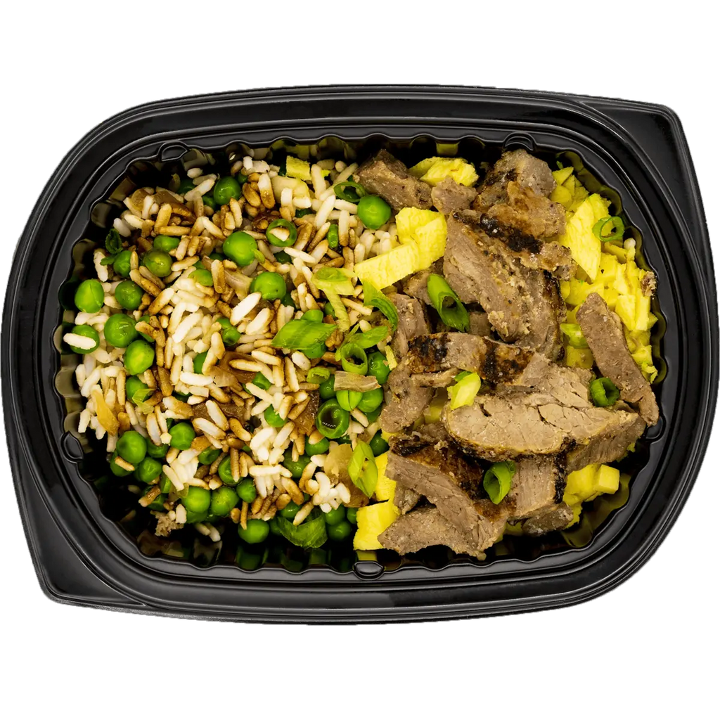Zesty sealed bowl with lime-marinated chicken and peppers