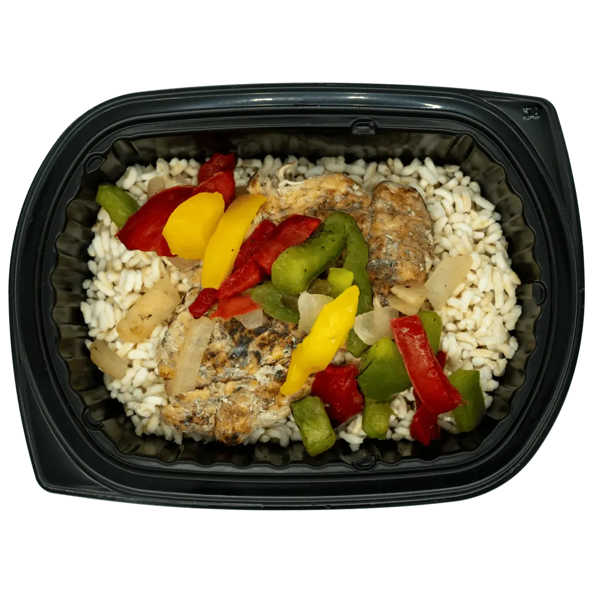 Heat and serve entree with well-seasoned meat and sides