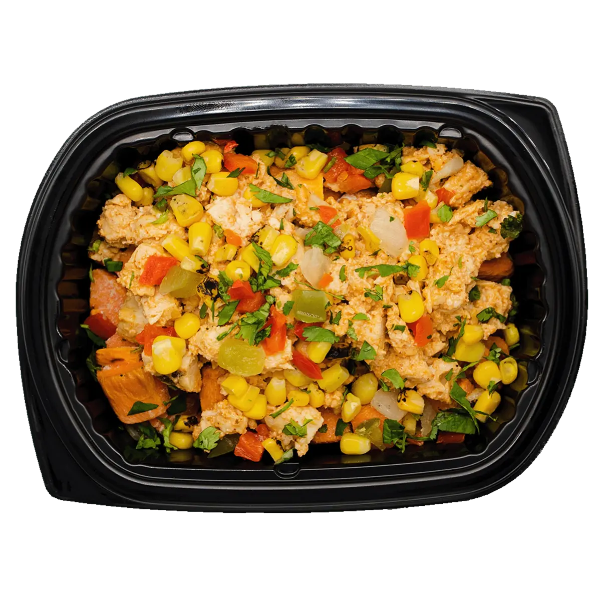 Protein-packed meal tray with tender beef and brown rice
