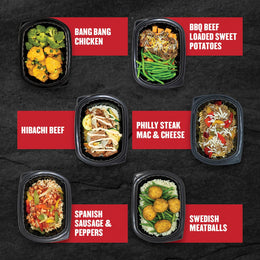 Six Clean Eatz Kitchen Meal Prep Delivery Entrees