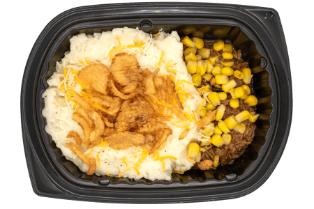 Cowboy shepherd's pie with rich gravy and golden potato crust