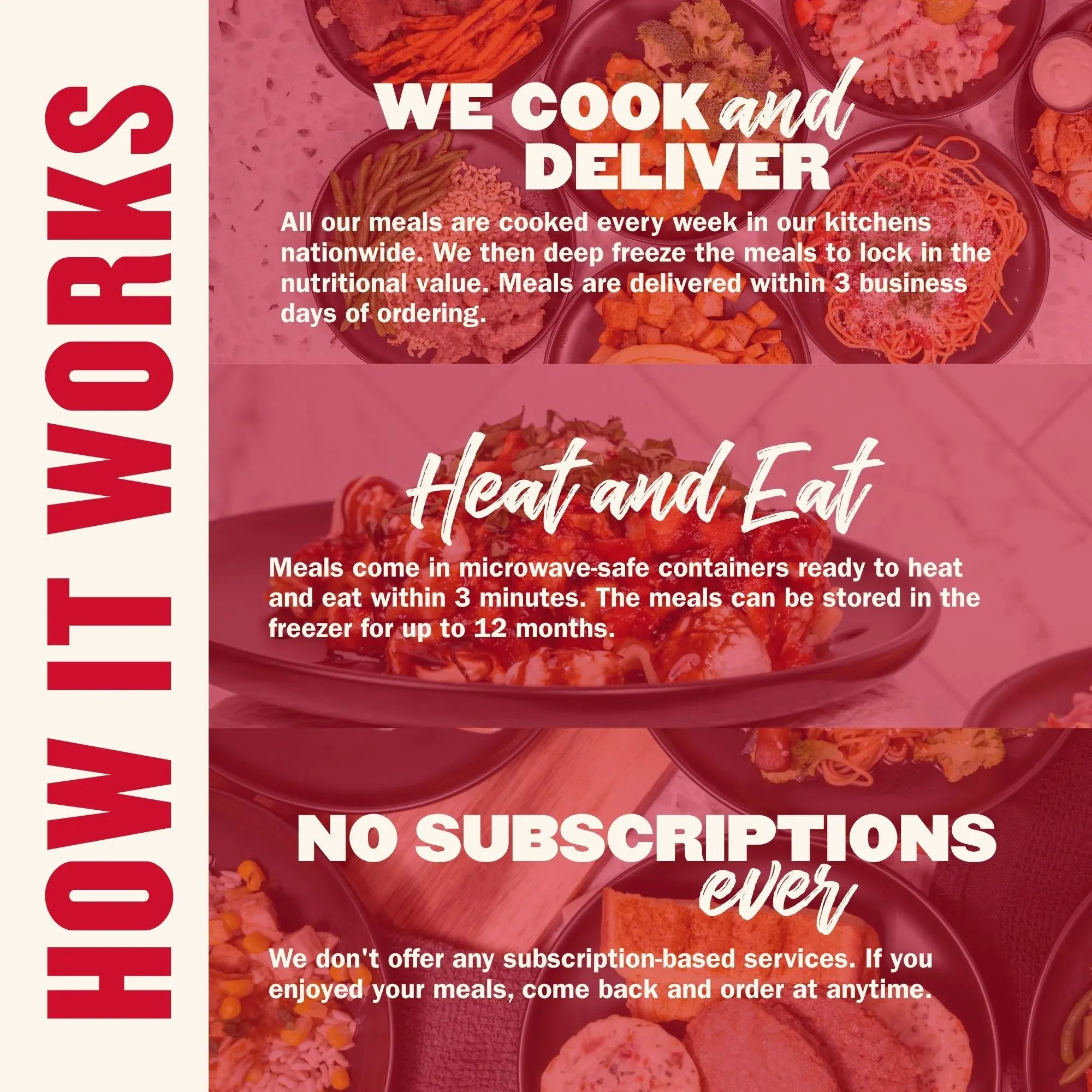 Chef-crafted, dietitian-approved Everyday Maintenance Meal Plan meals shipped frozen nationwide, portioned