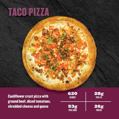 Clean Eatz Kitchen Pizza Cauliflower Crust Protein Pizza