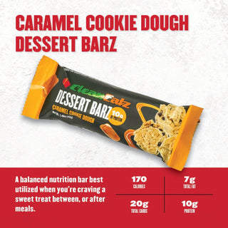 Clean Eatz Kitchen Caramel Cookie Dough Dessert Bar
