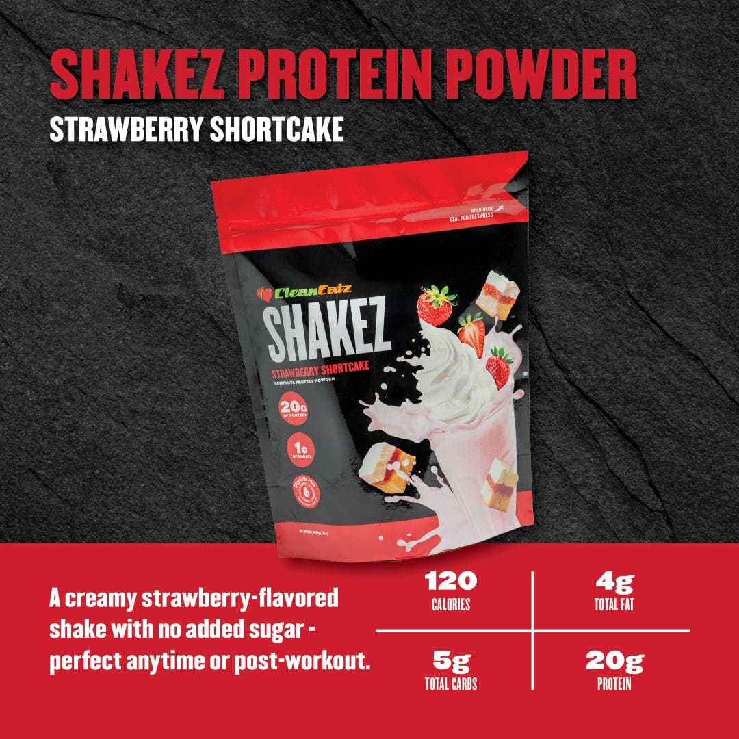 Clean Eatz Shakez Protein Powder — Whey Isolate & Concentrate with