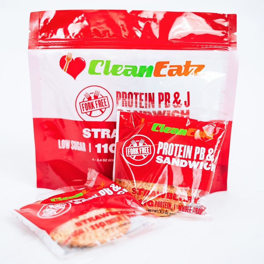 Clean Eatz Kitchen Wholesale Bulk Protein Peanut Butter and Jelly